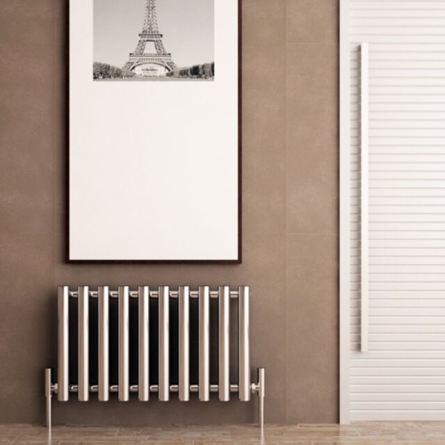 Alt Tag Template: Buy Carisa Mayra Steel Chrome Horizontal Designer Radiator 550mm H x 720mm W Electric Only - Thermostatic by Carisa for only £480.38 in Carisa Designer Radiators, Electric Thermostatic Horizontal Radiators at Main Website Store, Main Website. Shop Now