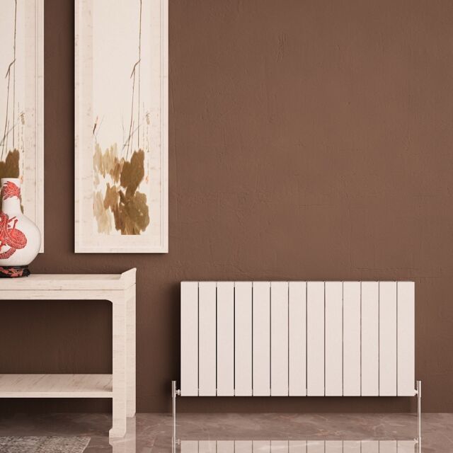 Alt Tag Template: Buy Carisa Nemo Aluminium Horizontal Designer Radiator 600mm H x 1230mm W Double Panel - Textured White by Carisa for only £472.90 in Radiators, Aluminium Radiators, View All Radiators, Carisa Designer Radiators, Designer Radiators, Horizontal Designer Radiators, 6000 to 7000 BTUs Radiators, White Horizontal Designer Radiators at Main Website Store, Main Website. Shop Now
