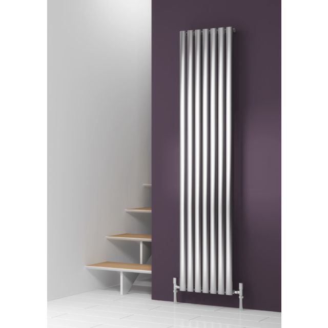 Alt Tag Template: Buy Reina Nerox Stainless Steel Brushed Single Panel Vertical Designer Radiator 1800mm H x 354mm W, Central Heating by Reina for only £402.92 in Radiators, Reina, Designer Radiators, 4000 to 4500 BTUs Radiators, Vertical Designer Radiators, Reina Designer Radiators, Stainless Steel Vertical Designer Radiators at Main Website Store, Main Website. Shop Now