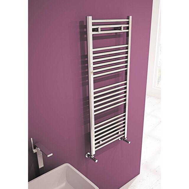 Alt Tag Template: Buy Carisa Nile Chrome Designer Heated Towel Rail 1200mm H x 500mm W Central Heating by Carisa for only £160.60 in Carisa Designer Radiators, 1500 to 2000 BTUs Towel Rails at Main Website Store, Main Website. Shop Now
