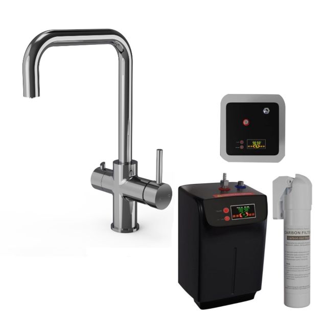 Alt Tag Template: Buy Ellsi 4 in 1 Instant Boiling Hot Water Kitchen Sink Mixer Tap, Chrome Finish by Ellsi for only £415.50 in Kitchen, Kitchen Taps, ELLSI Designer Sinks & Taps, ELLSI Hot Water Taps, Instant boiling water tap at Main Website Store, Main Website. Shop Now