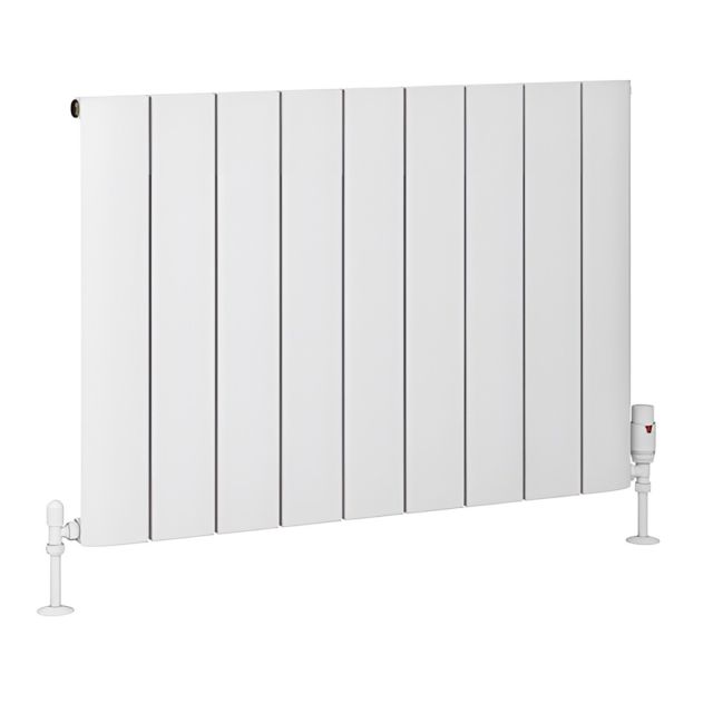 Alt Tag Template: Buy Eastbrook Peretti Aluminium Matt White Horizontal Designer Radiator 600mm H x 850mm W Central Heating by Eastbrook for only £426.30 in Radiators, Aluminium Radiators, Eastbrook Co., Designer Radiators, Horizontal Designer Radiators, 2500 to 3000 BTUs Radiators, White Horizontal Designer Radiators at Main Website Store, Main Website. Shop Now