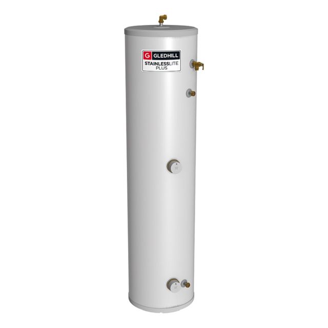 Alt Tag Template: Buy Gledhill 180 Litre Stainless Lite Plus Slimline Direct Unvented Cylinder by Gledhill for only £737.50 in Heating & Plumbing, Gledhill Cylinders, Hot Water Cylinders, Gledhill Direct Unvented Cylinders, Unvented Hot Water Cylinders, Direct Unvented Hot Water Cylinders at Main Website Store, Main Website. Shop Now