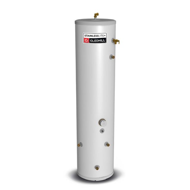 Alt Tag Template: Buy Gledhill 150 Litre Stainless Lite Plus Slimline Indirect Unvented Cylinder by Gledhill for only £799.63 in Heating & Plumbing, Gledhill Cylinders, Hot Water Cylinders, Gledhill Indirect Unvented Cylinder, Unvented Hot Water Cylinders, Indirect Unvented Hot Water Cylinders at Main Website Store, Main Website. Shop Now