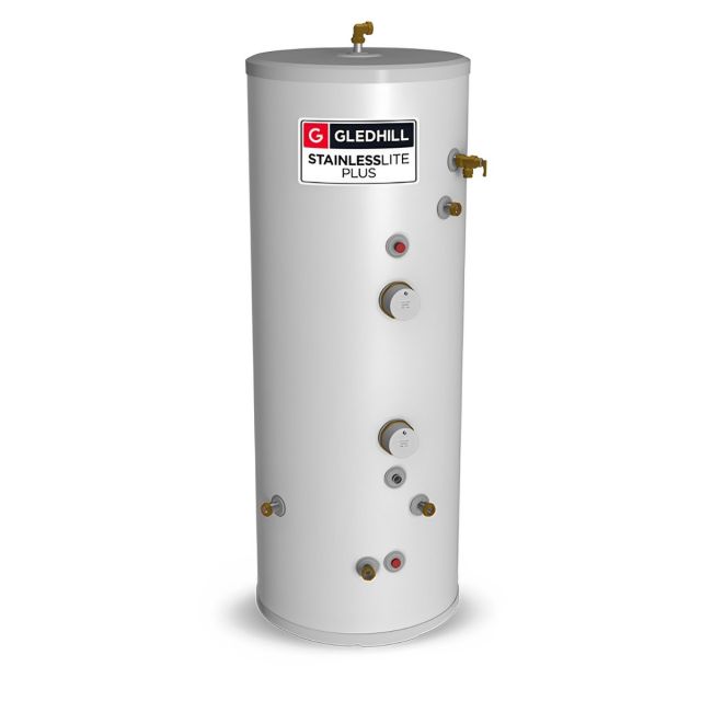 Alt Tag Template: Buy Gledhill 300 Litre Stainless Lite Plus Solar Indirect Unvented Cylinder by Gledhill for only £1,028.10 in Heating & Plumbing, Gledhill Cylinders, Hot Water Cylinders, Gledhill Indirect Unvented Cylinder, Solar Hot Water Cylinders, Unvented Hot Water Cylinders, Indirect Solar Hot Water Cylinders at Main Website Store, Main Website. Shop Now