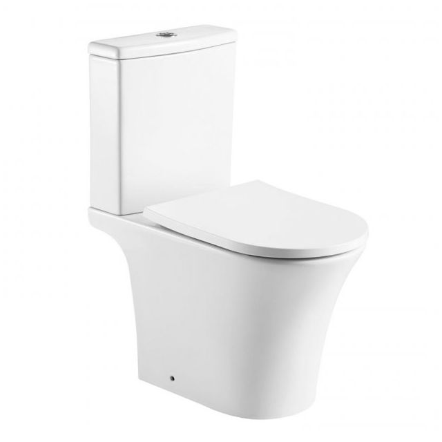 Alt Tag Template: Buy Kartell 640mm x 380mm Kameo C/C Rimless WC Pan with Cistern and Soft Close Seat by Kartell for only £293.50 in Suites, Toilets and Basin Suites, Toilets, Kartell UK, Bathroom Accessories, Toilet Seats, Toilet Cisterns, Close Coupled Toilets, Kartell UK Bathrooms, Kartell UK - Toilets, Kartell UK Baths at Main Website Store, Main Website. Shop Now