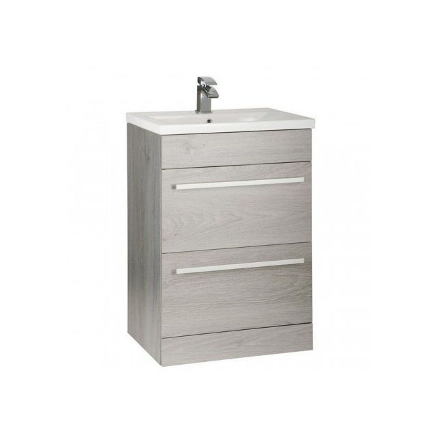 Alt Tag Template: Buy Kartell Purity F/S 2 Drawer Vanity and Mid Depth Basin 600mm x 450mm, Silver Oak by Kartell for only £363.09 in Suites, Furniture, Bathroom Cabinets & Storage, WC & Basin Complete Units, Bathroom Vanity Units, Kartell UK, Basins, Modern Vanity Units, Modern WC & Basin Units, Kartell UK Bathrooms, Modern Bathroom Cabinets, Kartell UK Baths at Main Website Store, Main Website. Shop Now