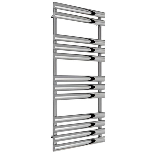 Alt Tag Template: Buy Reina Arbori Steel Chrome Designer Towel Radiator 1130mm H x 500mm W - Dual Fuel - Thermostatic by Reina for only £402.72 in Towel Rails, Dual Fuel Towel Rails, Heated Towel Rails Ladder Style, Electric Heated Towel Rails at Main Website Store, Main Website. Shop Now