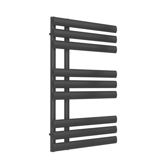 Alt Tag Template: Buy Reina Chisa Steel Anthracite Designer Towel Radiator 820mm H x 500mm W - Dual Fuel - Thermostatic by Reina for only £328.75 in Shop By Brand, Towel Rails, Dual Fuel Towel Rails, Reina, Designer Heated Towel Rails, Dual Fuel Thermostatic Towel Rails, Anthracite Designer Heated Towel Rails, Reina Heated Towel Rails at Main Website Store, Main Website. Shop Now
