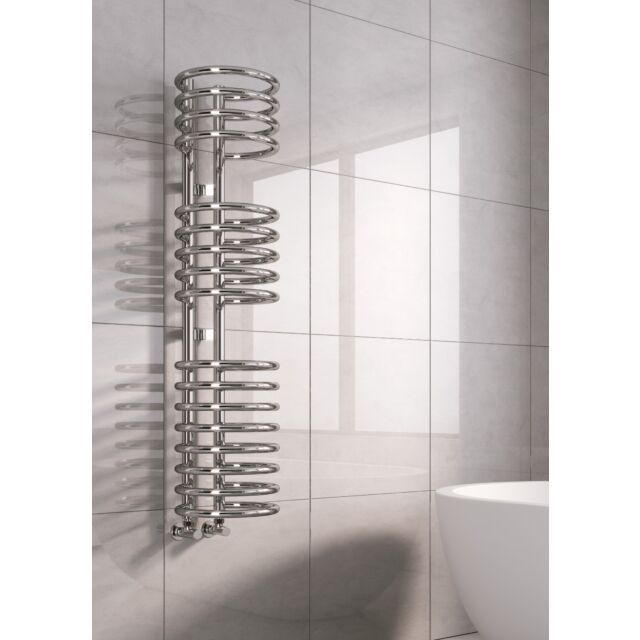 Alt Tag Template: Buy Reina Claro Steel Chrome Designer Heated Towel Rail by Reina for only £203.93 in SALE, Chrome Designer Heated Towel Rails, Reina Heated Towel Rails at Main Website Store, Main Website. Shop Now