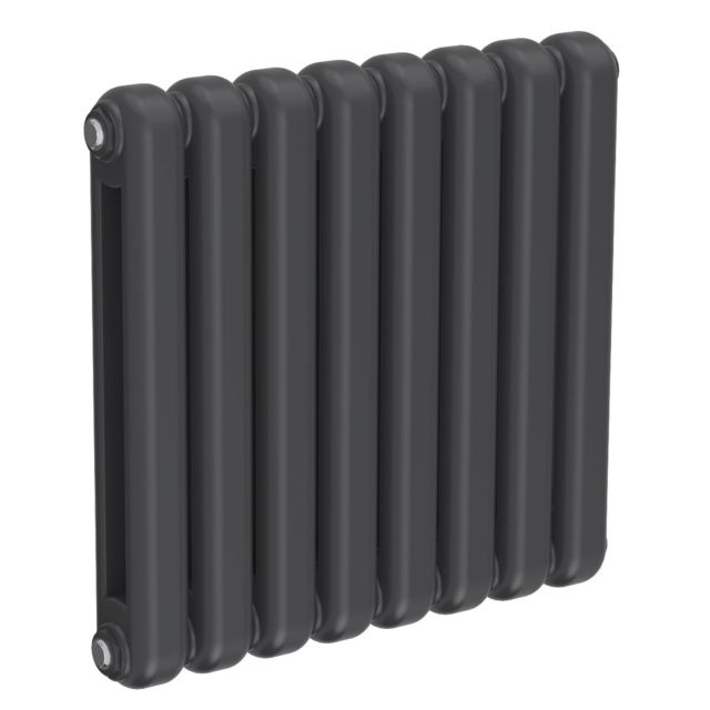 Alt Tag Template: Buy Reina Coneva Steel Anthracite Horizontal Designer Radiator 550mm H x 580mm W Electric Only - Thermostatic by Reina for only £276.76 in Reina Designer Radiators, Electric Thermostatic Horizontal Radiators at Main Website Store, Main Website. Shop Now