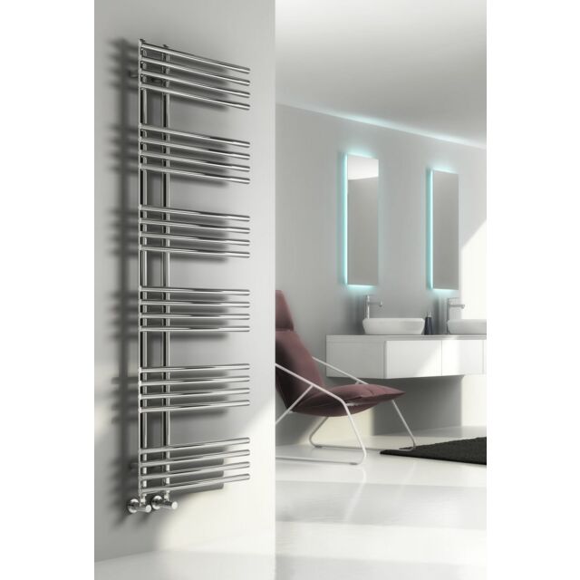 Alt Tag Template: Buy Reina Elisa Steel Chrome Designer Heated Towel Rail by Reina for only £207.20 in SALE, Chrome Designer Heated Towel Rails, Reina Heated Towel Rails at Main Website Store, Main Website. Shop Now