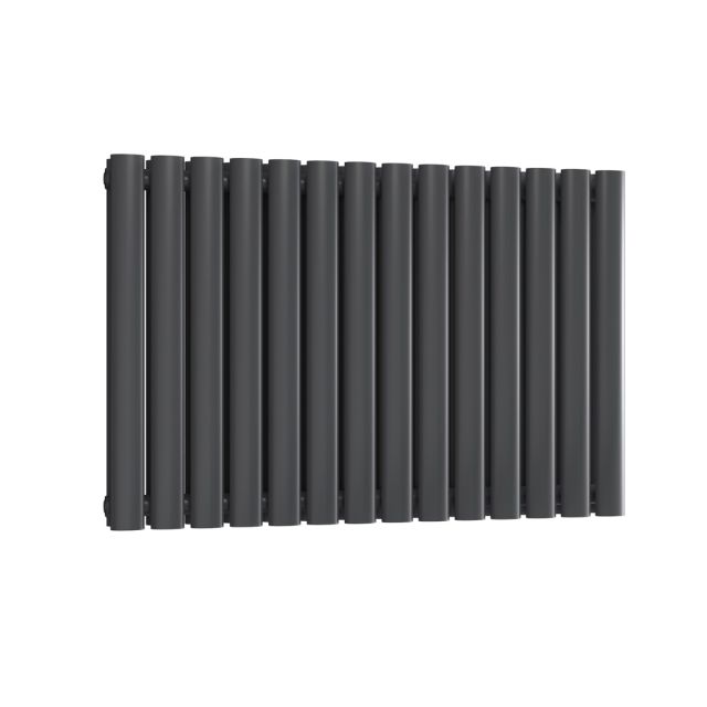 Alt Tag Template: Buy Reina Neva Steel Anthracite Horizontal Designer Radiator 550mm H x 826mm W Double Panel Electric Only - Thermostatic by Reina for only £353.99 in Shop By Brand, Radiators, Electric Radiators, Reina, Electric Thermostatic Radiators, Electric Thermostatic Horizontal Radiators at Main Website Store, Main Website. Shop Now
