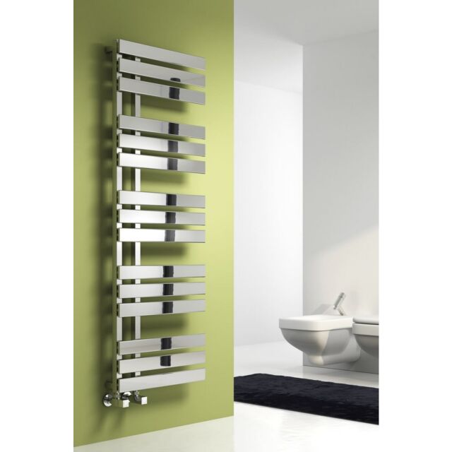 Alt Tag Template: Buy Reina Sesia Steel Chrome Designer Heated Towel Rail by Reina for only £259.58 in SALE, Chrome Designer Heated Towel Rails, Reina Heated Towel Rails at Main Website Store, Main Website. Shop Now