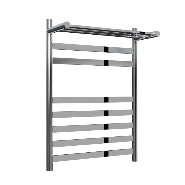 Alt Tag Template: Buy Reina Alento Stainless Steel Designer Heated Towel Rail Polished 720mm H x 530mm W - Electric Only Thermostatic by Reina for only £390.16 in Reina, Electric Thermostatic Towel Rails Vertical at Main Website Store, Main Website. Shop Now