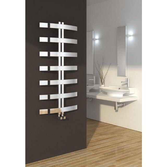 Alt Tag Template: Buy Reina Riesi Polished Stainless Steel Designer Heated Towel Rail 1200mm x 600mm Electric Only - Standard by Reina for only £479.20 in Towel Rails, Reina, Designer Heated Towel Rails, Electric Standard Designer Towel Rails, Stainless Steel Designer Heated Towel Rails, Reina Heated Towel Rails at Main Website Store, Main Website. Shop Now