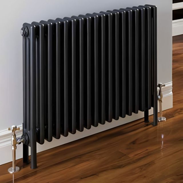 Alt Tag Template: Buy Eastbrook Rivassa Matt Anthracite Horizontal Column Radiators by Eastbrook for only £309.70 in Modern Radiators, View All Radiators, SALE, Kitchen Radiators, Eastbrook Co., Eastbrook Co. Radiators at Main Website Store, Main Website. Shop Now