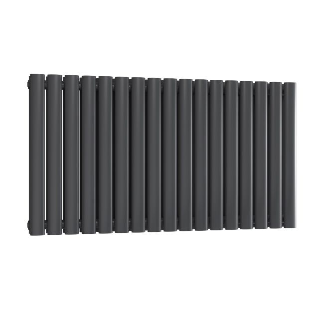 Alt Tag Template: Buy Reina Neva Steel Anthracite Horizontal Designer Radiator 550mm H x 1003mm W Double Panel Central Heating by Reina for only £307.22 in Radiators, View All Radiators, Reina, Designer Radiators, Horizontal Designer Radiators, Reina Designer Radiators, Anthracite Horizontal Designer Radiators at Main Website Store, Main Website. Shop Now