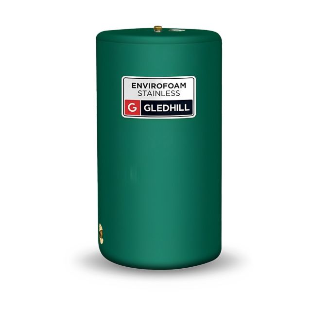 Alt Tag Template: Buy Gledhill Envirofoam Direct Vented Stainless Steel Cylinder 117 Litres by Gledhill for only £237.08 in Heating & Plumbing, Gledhill Cylinders, Hot Water Cylinders, Direct Hot water Cylinder, Gledhill Direct Vented Cylinders, Vented Hot Water Cylinders, Direct Hot Water Cylinders at Main Website Store, Main Website. Shop Now