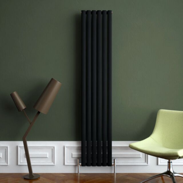 Alt Tag Template: Buy Carisa Tallis Aluminium Vertical Designer Radiator 1800mm H x 350mm W Single Panel - Textured Black by Carisa for only £327.09 in Radiators, Carisa Designer Radiators, Designer Radiators, Carisa Radiators, Vertical Designer Radiators, Aluminium Vertical Designer Radiator at Main Website Store, Main Website. Shop Now