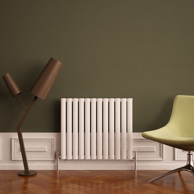 Alt Tag Template: Buy Carisa Tallis Aluminium Horizontal Designer Radiator 600mm H x 710mm W Single Panel - Textured White by Carisa for only £281.50 in Aluminium Radiators, Carisa Designer Radiators, 4000 to 4500 BTUs Radiators at Main Website Store, Main Website. Shop Now
