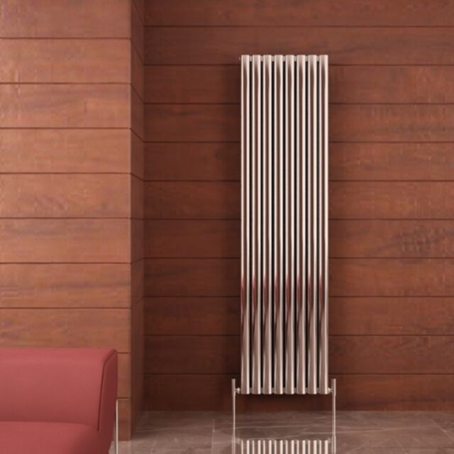 Alt Tag Template: Buy Carisa Tallis Aluminium Vertical Designer Radiator 1800mm H x 470mm W Double Panel - Polished Anodized by Carisa for only £436.18 in Radiators, Carisa Designer Radiators, Designer Radiators, Carisa Radiators, Vertical Designer Radiators, Aluminium Vertical Designer Radiator at Main Website Store, Main Website. Shop Now