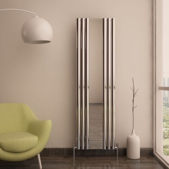 Alt Tag Template: Buy Carisa Tallis Mirror Aluminium Vertical Designer Radiator 1800mm H x 550mm W - Polished Anodized by Carisa for only £489.60 in Aluminium Radiators, SALE, Carisa Designer Radiators, Carisa Radiators, Mirror Vertical Designer Radiators at Main Website Store, Main Website. Shop Now