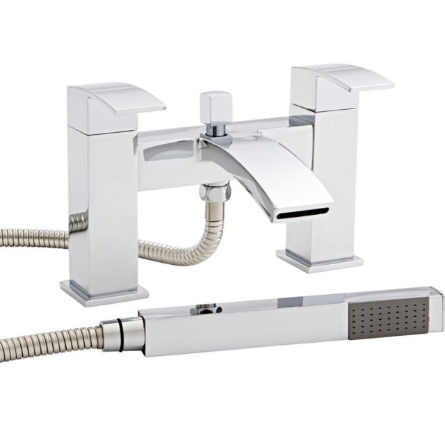 Alt Tag Template: Buy Kartell Flair Brass Bath Shower Mixer by Kartell for only £126.64 in Taps & Wastes, Kartell UK, Bath Taps, Kartell UK Taps, Bath Shower Mixers at Main Website Store, Main Website. Shop Now