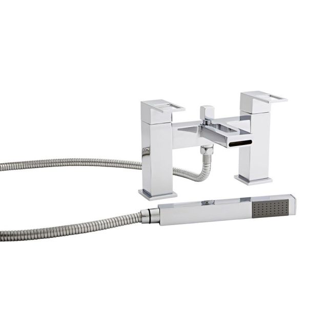 Alt Tag Template: Buy Kartell Kourt Brass Bath Shower Mixer by Kartell for only £131.64 in Taps & Wastes, Kartell UK, Bath Taps, Bath Mixer, Kartell UK Taps, Kartell UK Bathrooms, Bath Shower Mixers at Main Website Store, Main Website. Shop Now