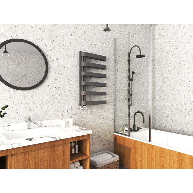 Alt Tag Template: Buy Kartell Texas Designer Anthracite Towel Rail 850mm H x 500mm W by Kartell for only £170.55 in Towel Rails, Designer Heated Towel Rails, Anthracite Designer Heated Towel Rails at Main Website Store, Main Website. Shop Now