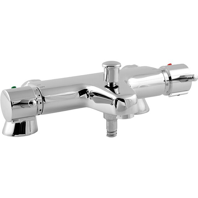 Alt Tag Template: Buy Methven Kiri Brass Thermostatic Pillar Mounted Bath Shower Mixer With Wall Bracket by Methven Deva for only £375.20 in Methven, Methven Taps at Main Website Store, Main Website. Shop Now
