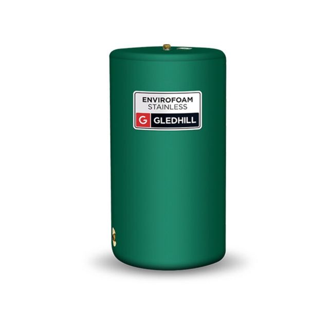 Alt Tag Template: Buy Gledhill EnviroFoam Stainless Steel Gravity Coil Open Vented Indirect Cylinder by Gledhill for only £507.88 in Shop By Brand, Heating & Plumbing, Gledhill Cylinders, Hot Water Cylinders, Gledhill Indirect Open Vented Cylinder, Vented Hot Water Cylinders, Indirect Vented Hot Water Cylinder at Main Website Store, Main Website. Shop Now