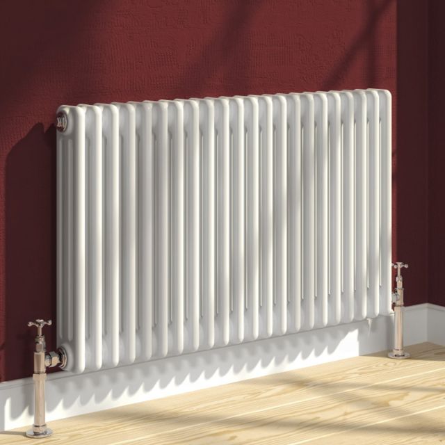 Alt Tag Template: Buy Reina Colona Steel White Horizontal Column Radiator by Reina for only £151.27 in Radiators, View All Radiators, Reina, Column Radiators, Horizontal Column Radiators, Reina Designer Radiators, White Horizontal Column Radiators at Main Website Store, Main Website. Shop Now