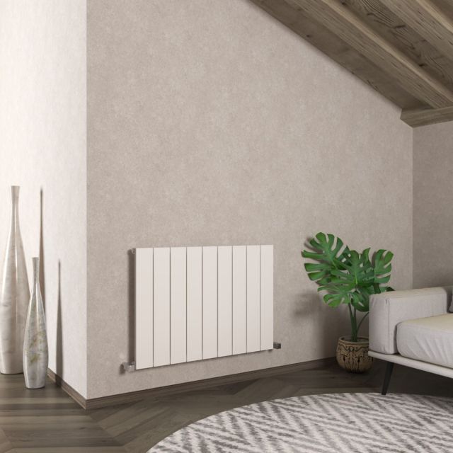 Alt Tag Template: Buy Carisa Nemo Aluminium Horizontal Designer Radiator 600mm x 850mm Single Panel - Textured White by Carisa for only £271.05 in Radiators, Aluminium Radiators, View All Radiators, Carisa Designer Radiators, Designer Radiators, Carisa Radiators, Horizontal Designer Radiators, 3000 to 3500 BTUs Radiators, White Horizontal Designer Radiators at Main Website Store, Main Website. Shop Now
