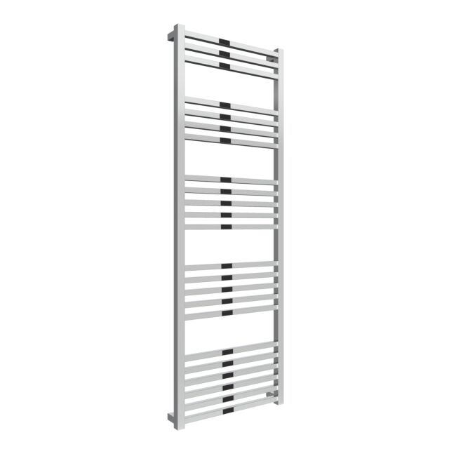 Alt Tag Template: Buy Reina Vasto Steel Chrome Designer Heated Towel Rail 1460mm H x 500mm W Electric Only - Thermostatic by Reina for only £381.35 in Electric Thermostatic Towel Rails Vertical at Main Website Store, Main Website. Shop Now