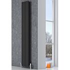Alt Tag Template: Buy Reina Neva Steel Anthracite Vertical Designer Radiator 1800mm H x 295mm W Double Panel by Reina for only £222.75 in 3000 to 3500 BTUs Radiators, Reina Designer Radiators at Main Website Store, Main Website. Shop Now