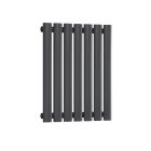 Alt Tag Template: Buy Reina Neva Steel Anthracite Horizontal Designer Radiator 550mm H x 413mm W Single Panel Electric Only - Thermostatic by Reina for only £206.91 in Shop By Brand, Radiators, Electric Radiators, Reina, Electric Thermostatic Radiators, Electric Thermostatic Horizontal Radiators at Main Website Store, Main Website. Shop Now