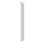 Alt Tag Template: Buy Reina Colona Steel White Vertical 2 Column Radiator 1800mm H x 200mm W by Reina for only £119.64 in Column Radiators, Vertical Column Radiators, 1500 to 2000 BTUs Radiators, Reina Designer Radiators, White Vertical Column Radiators at Main Website Store, Main Website. Shop Now