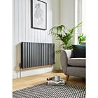 Alt Tag Template: Buy Kartell Boston Double Designer Horizontal Radiator 600mm H x 1190mm W - Anthracite by Kartell for only £346.63 in Autumn Sale, Radiators, View All Radiators, Kartell UK, Designer Radiators, Kartell UK Radiators, Horizontal Designer Radiators, Anthracite Horizontal Designer Radiators at Main Website Store, Main Website. Shop Now