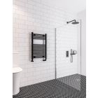 Alt Tag Template: Buy Eastbrook Wingrave 800 x 500 Straight Matt Black Towel Rail by Eastbrook for only £98.67 in Towel Rails, Eastbrook Co., Black Ladder Heated Towel Rails at Main Website Store, Main Website. Shop Now