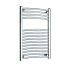 Alt Tag Template: Buy Kartell K-Rail New 25mm Steel Curved Chrome Heated Towel Rail 500mm H x 800mm W by Kartell for only £103.93 in Towel Rails, Kartell UK, Heated Towel Rails Ladder Style, Chrome Ladder Heated Towel Rails, Curved Chrome Heated Towel Rails at Main Website Store, Main Website. Shop Now