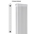Alt Tag Template: Buy Reina Colona Steel White Vertical 3 Column Radiator 1500mm H x 290mm W by Reina for only £178.93 in Radiators, Reina, Column Radiators, Vertical Column Radiators, Reina Designer Radiators, White Vertical Column Radiators at Main Website Store, Main Website. Shop Now
