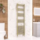 Alt Tag Template: Buy Eastbrook Wendover Brushed Brass Modern Ladder Towel Rail 1800mm H x 500mm W, Dual Fuel - Thermostatic by Eastbrook for only £723.34 in Towel Rails, Dual Fuel Towel Rails, Eastbrook Co., Heated Towel Rails Ladder Style, Dual Fuel Thermostatic Towel Rails, Eastbrook Co. Heated Towel Rails at Main Website Store, Main Website. Shop Now