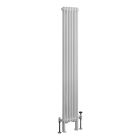Alt Tag Template: Buy Eastbrook Imperia Gloss White Two Column Radiator 1800mm H x 290mm W, Dual Fuel - Standard by Eastbrook for only £385.54 in View All Radiators, Eastbrook Co. at Main Website Store, Main Website. Shop Now