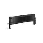 Alt Tag Template: Buy Eastbrook Imperia Matt Anthracite Two Column Radiator 300mm H x 1145mm W, Dual Fuel - Thermostatic by Eastbrook for only £480.18 in View All Radiators, Eastbrook Co. at Main Website Store, Main Website. Shop Now