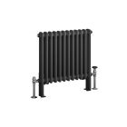 Alt Tag Template: Buy Eastbrook Imperia Matt Anthracite 2 Column Radiator 600mm H x 560mm W, Dual Fuel - Thermostatic by Eastbrook for only £350.24 in at Main Website Store, Main Website. Shop Now