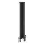 Alt Tag Template: Buy Eastbrook Imperia Matt Anthracite 2 Column Radiator 1800mm H x 290mm W, Dual Fuel - Thermostatic by Eastbrook for only £405.54 in at Main Website Store, Main Website. Shop Now