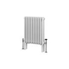 Alt Tag Template: Buy Eastbrook Imperia Gloss White 3 Column Radiator 600mm H x 515mm W, Dual Fuel - Thermostatic by Eastbrook for only £366.37 in at Main Website Store, Main Website. Shop Now
