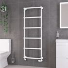 Alt Tag Template: Buy Eastbrook Stour Matt White Vertical Traditional Towel Rail 1550mm H x 600mm W, Dual Fuel - Thermostatic by Eastbrook for only £543.82 in clearance-last-chance-grab at Main Website Store, Main Website. Shop Now