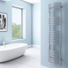 Alt Tag Template: Buy Eastbrook Mezzo Tondo Steel Chrome Designer Heated Towel Rail 1600mm H x 320mm W Dual Fuel - Thermostatic by Eastbrook for only £590.37 in Eastbrook Co., Dual Fuel Thermostatic Towel Rails at Main Website Store, Main Website. Shop Now